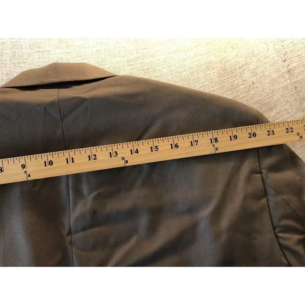 Chaps Blazer Mens 42R Brown 100% Wool Suit Coat Jacket Career Classic